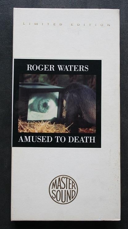 Roger Waters (Pink Floyd) - Amused to death - GOLD - Longbox, Ophalen of Verzenden, Zo goed als nieuw, Progressive