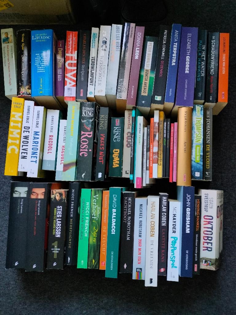 50 trillers, Boeken, Thrillers, Ophalen, Gelezen