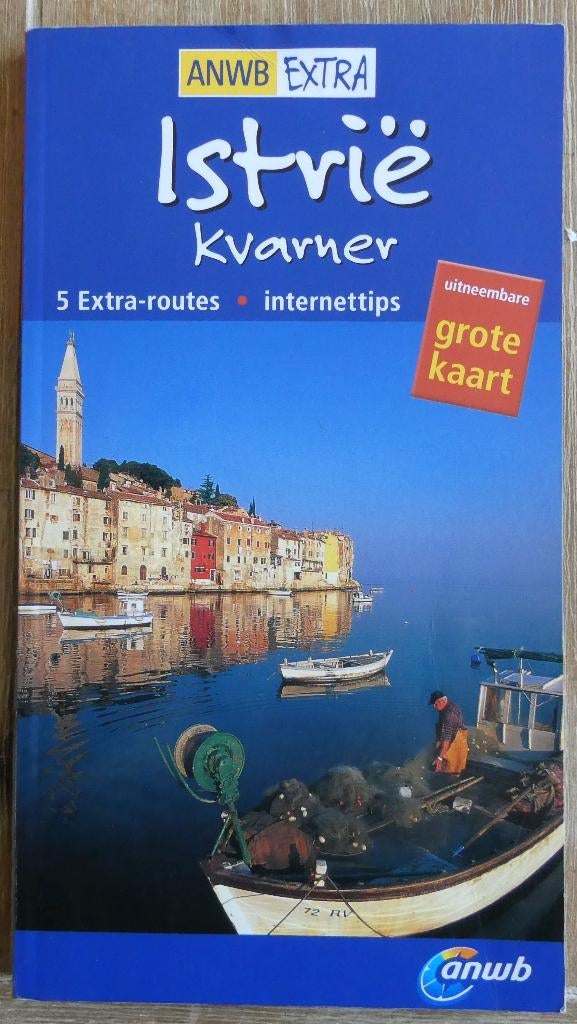 ANWB Extra Reisgids Istrie Kvarner, Boeken, ANWB, Europa, Ophalen of Verzenden, Zo goed als nieuw