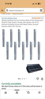 Ankers voor speeltoestel, Ophalen, Nieuw, Overige typen