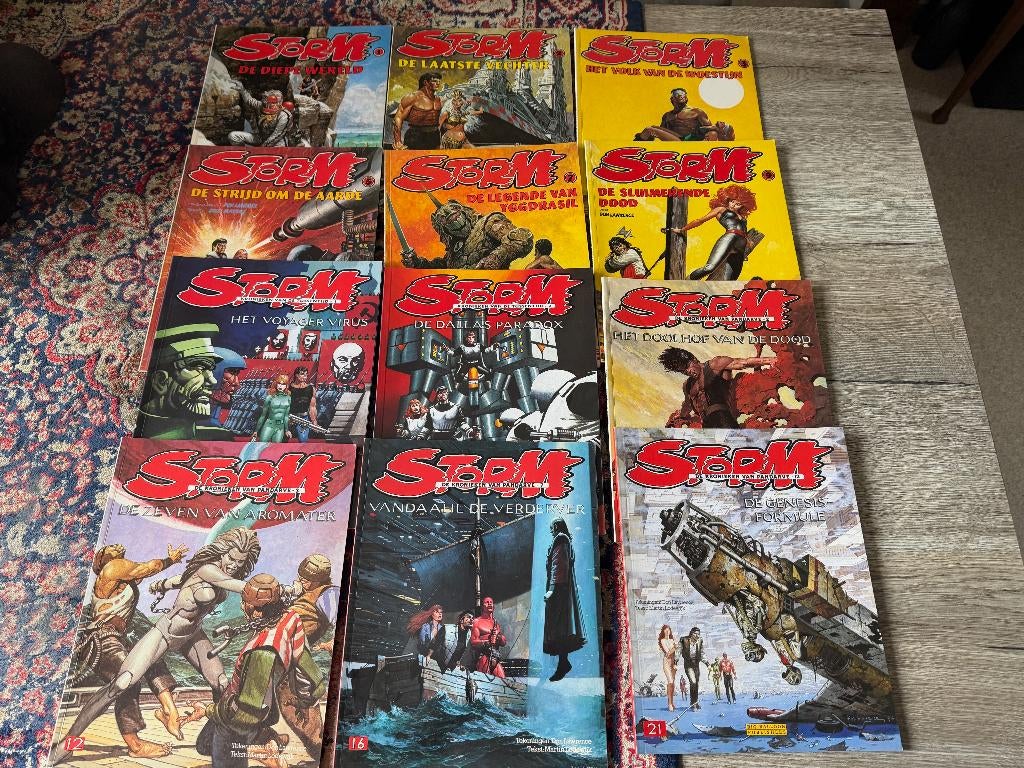 Storm. Don Lawrence. 12 Albums., Boeken, Stripboeken, Meerdere stripboeken, Ophalen of Verzenden, Zo goed als nieuw