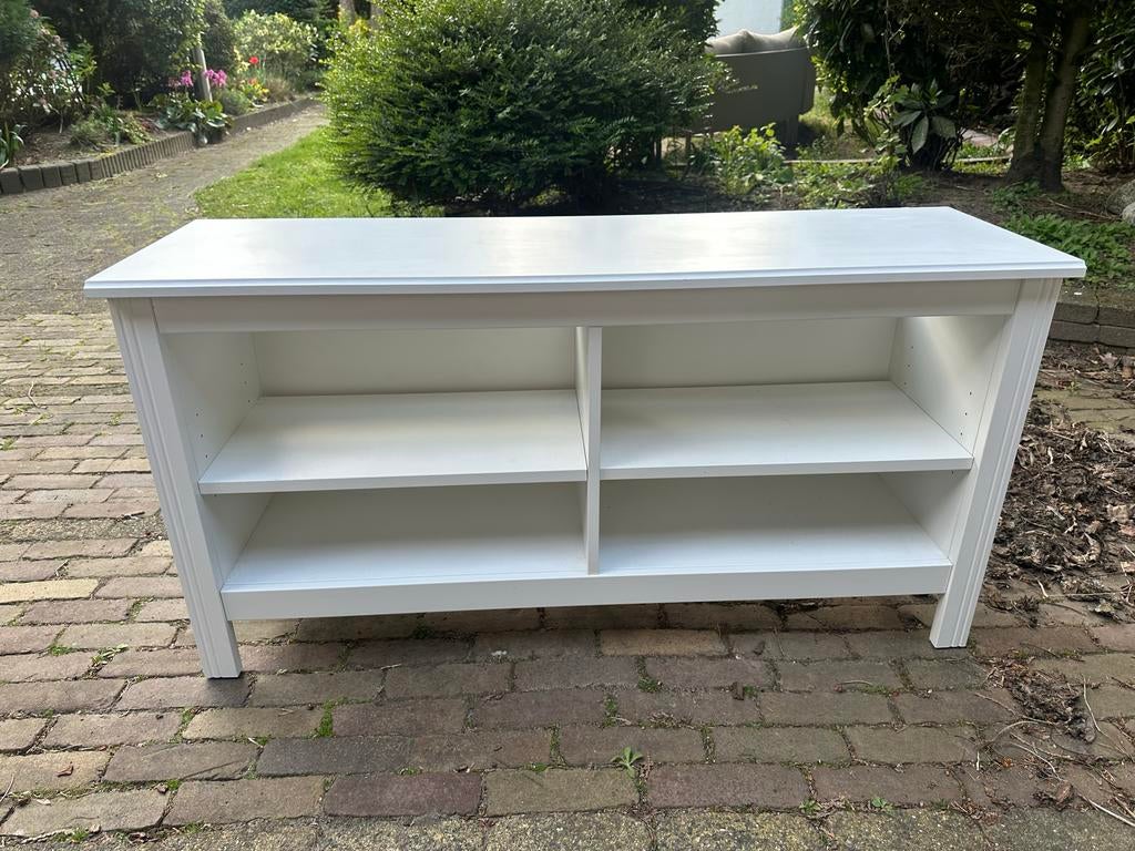 IKEA Brusali tv-meubel wit, Ophalen, Overige materialen, 100 tot 150 cm, Zo goed als nieuw