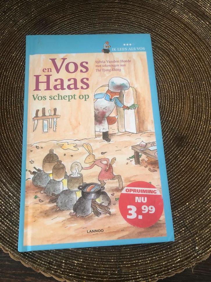 Vos en Haas: Vos schept op, Boeken, Kinderboeken | Jeugd | onder 10 jaar, Gelezen, Fictie algemeen, Ophalen of Verzenden