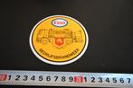 sticker Brandweer ESSO Bedrijfsbrandweer, Ophalen, Zo goed als nieuw, Sticker