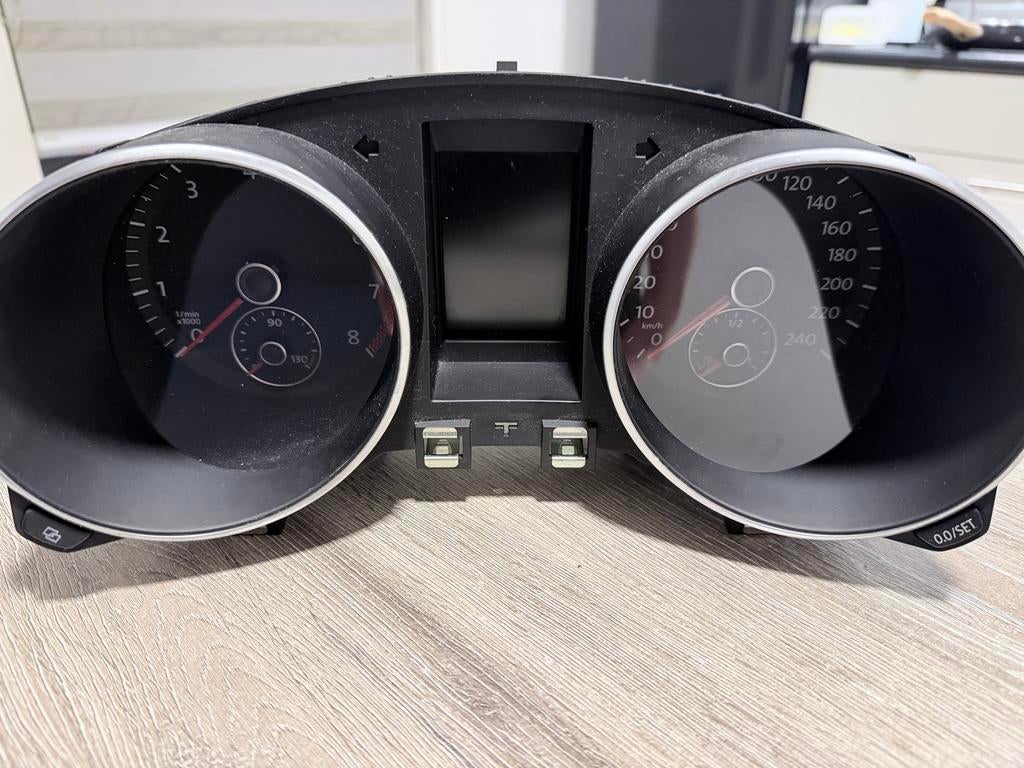Volkswagen Golf 6 Tellerklok Instrumentenpaneel 5K0920871, Ophalen of Verzenden, Gebruikt, Volkswagen