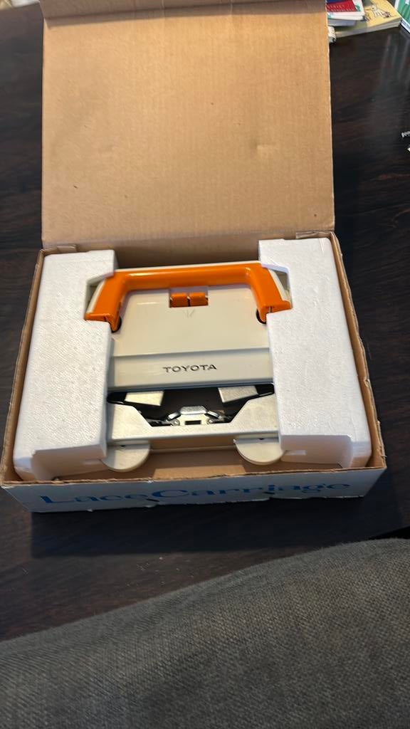 Toyota lace carriage breimachine/kant. ZGAN, Ophalen of Verzenden, Zo goed als nieuw, Lockmachine, Singer