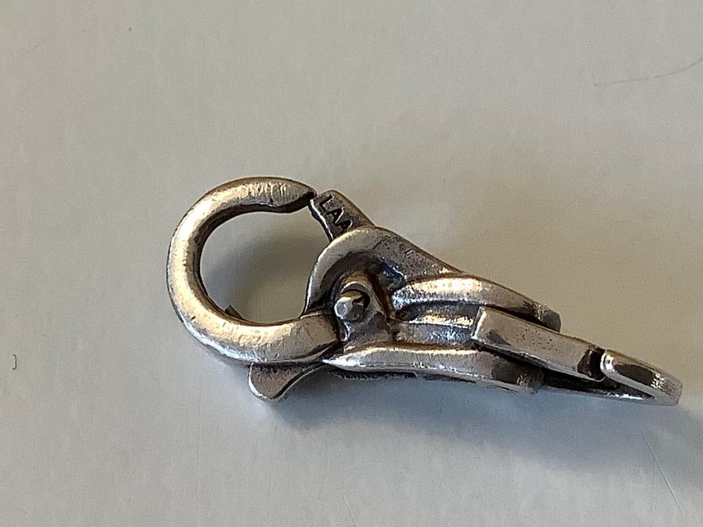 Trollbeads freya slotje, retired, zilver., Ophalen of Verzenden, Zo goed als nieuw, Zilver, Trollbeads