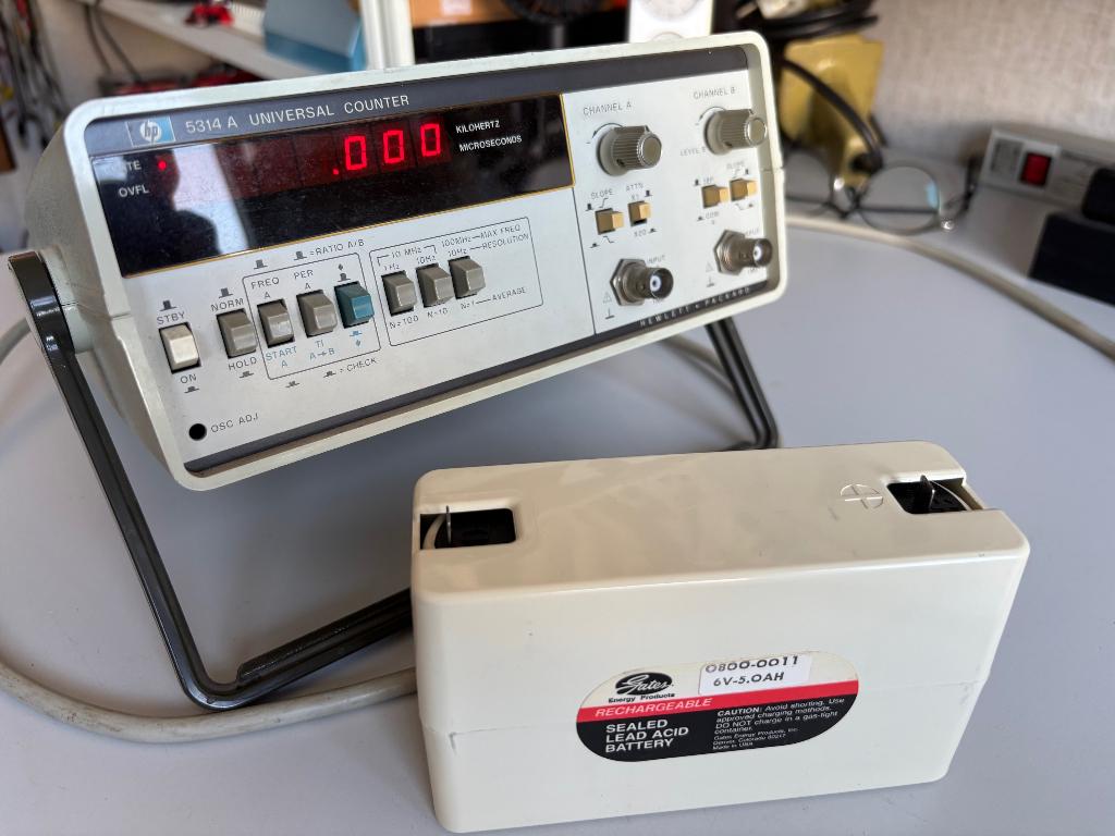 Hewlett Packard HP5314A Universal Counter, Ophalen of Verzenden, Gebruikt, Overige meters