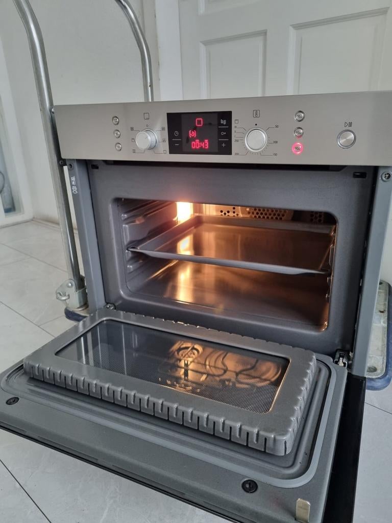 Bosch Inbouw Combimagnetron 45x60 cm - Perfect Werkend, Witgoed en Apparatuur, Magnetrons, Combimagnetron, Ophalen of Verzenden