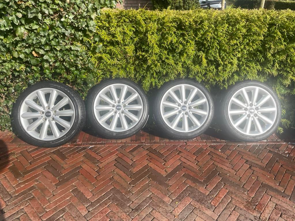 Mini cooper s velgen met goede banden, Auto-onderdelen, Ophalen of Verzenden, Mini