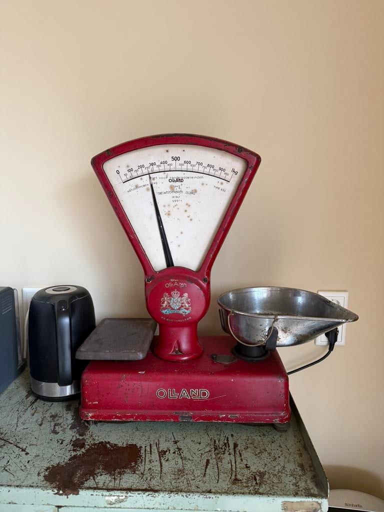 Olland weegschaal, Ophalen