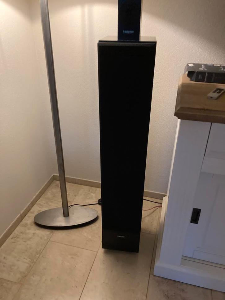 Hepta luidsprekers, Audio, Tv en Foto, Luidsprekers, Zo goed als nieuw, Front, Rear of Stereo speakers, 60 tot 120 watt, Overige merken