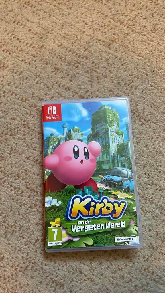 Kirby en de vergeten wereld, Spelcomputers en Games, Games | Nintendo Switch, Ophalen, 1 speler, Zo goed als nieuw, Platform