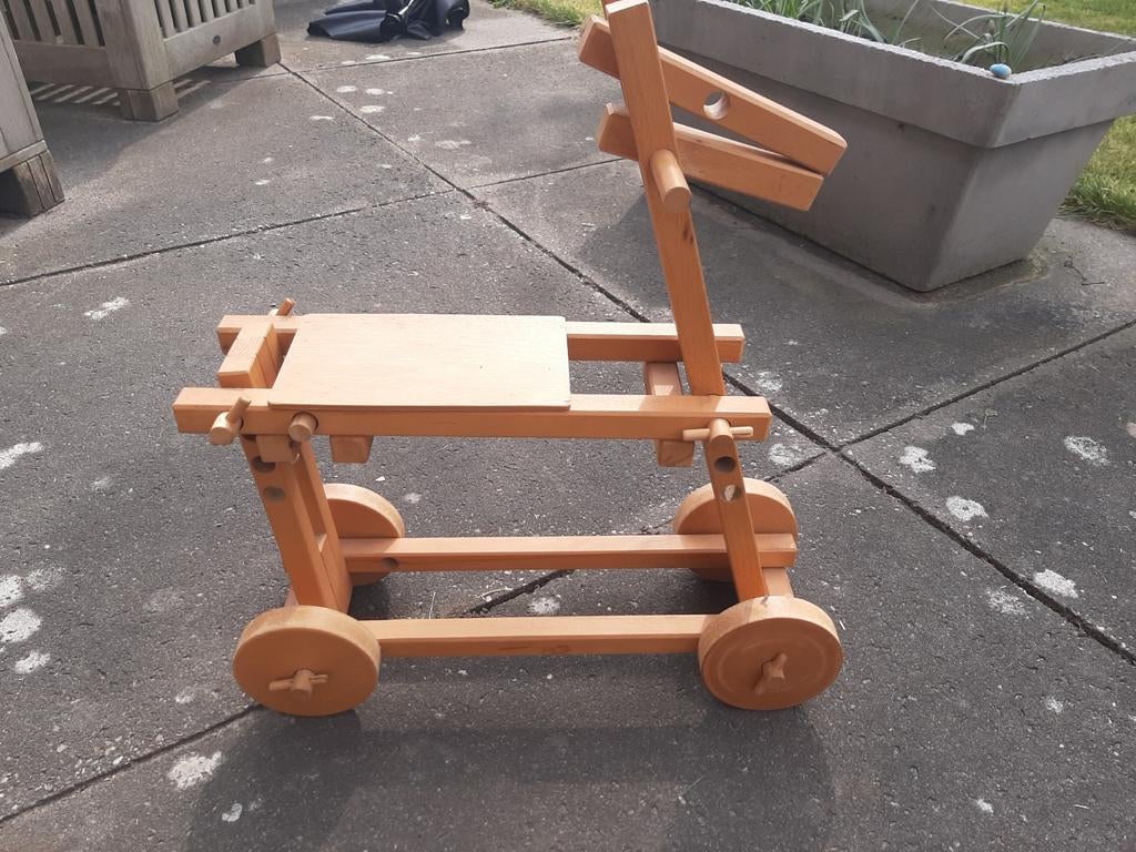 Houten speelpaard, Kinderen en Baby's, Speelgoed | Houten speelgoed, Ophalen of Verzenden