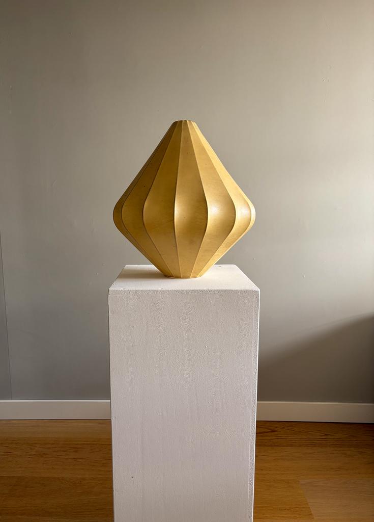 Vintage cocoon lamp, Ophalen of Verzenden, Gebruikt, Kunststof, Cocoon