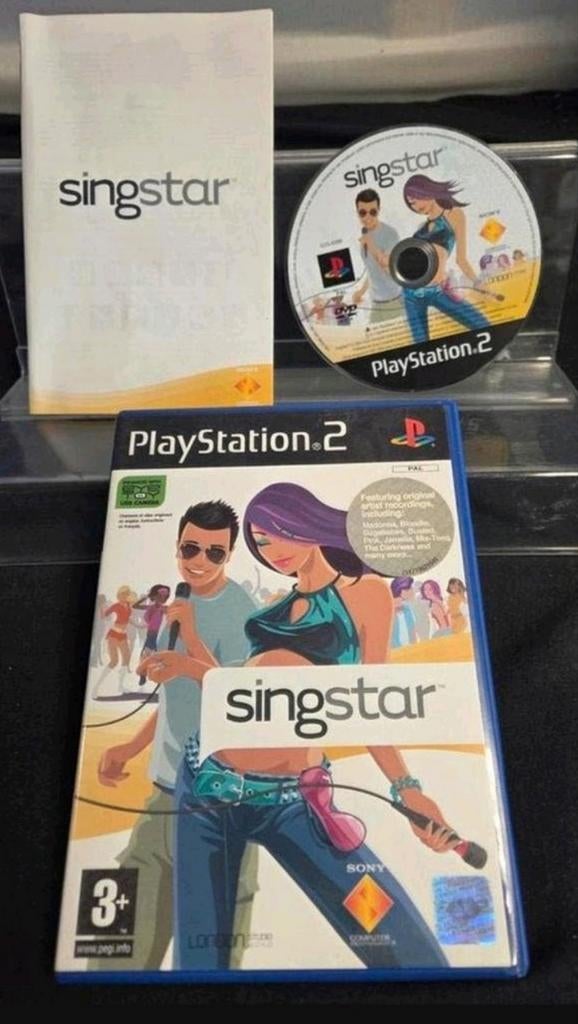 SingStar PlayStation 2 - Karaoke Game PS2, Spelcomputers en Games, Games | Sony PlayStation 2, Muziek, Gebruikt, Sony Computer Entertainment