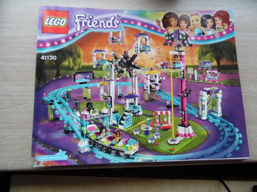 Lego Friends 41130 Pretpark Achtbaan, Compleet, Lego, Friends, Ophalen of Verzenden