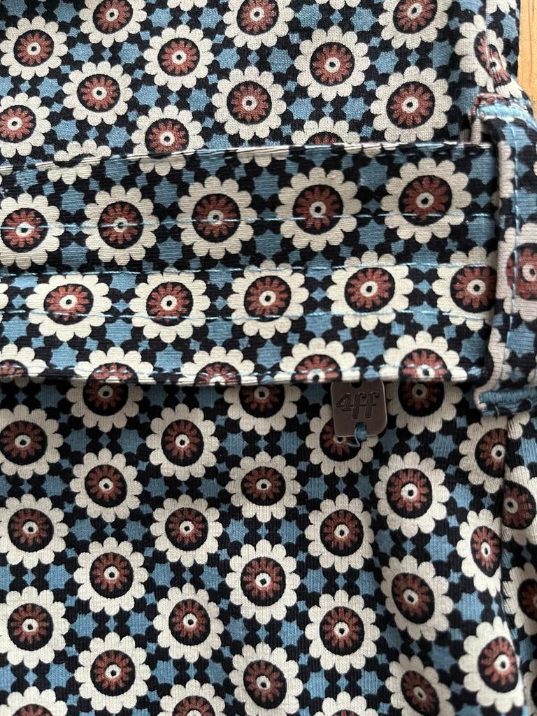 4Funky Flavours jurk met retro patroon - Maat S/36, Ophalen of Verzenden, Zo goed als nieuw, Maat 36 (S), Overige kleuren