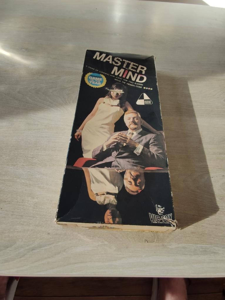 Vintage Mastermind spel van Parker Brothers, Gebruikt, Een of twee spelers, Parker Brothers, Parker Brothers