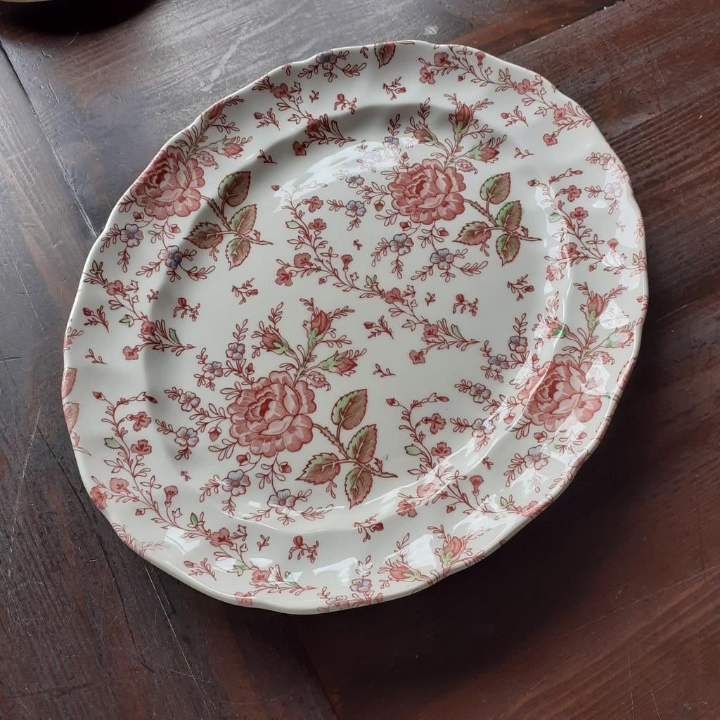 Johnson Brothers/Bros ROSE CHINTZ Vleesschotel/serveerschaal, Ophalen of Verzenden, Overige stijlen, Aardewerk, Schaal of Schalen