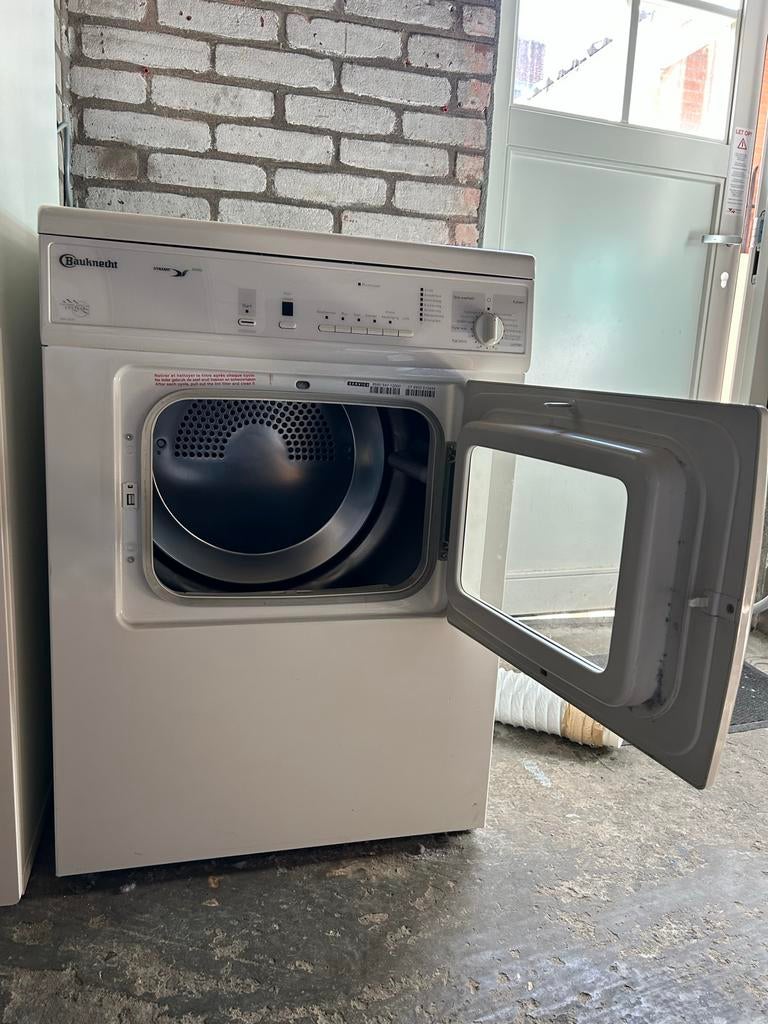 Bauknecht Dynamic Sense Afvoerdroger TRA 5470 - 8 kg, Gebruikt, Luchtafvoer, 8 tot 10 kg, Ophalen of Verzenden