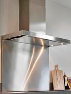 Novy afzuigkap D7401, 90 cm breed, Ophalen, Gebruikt, Wandschouwkap, 400 tot 600 m³ per uur