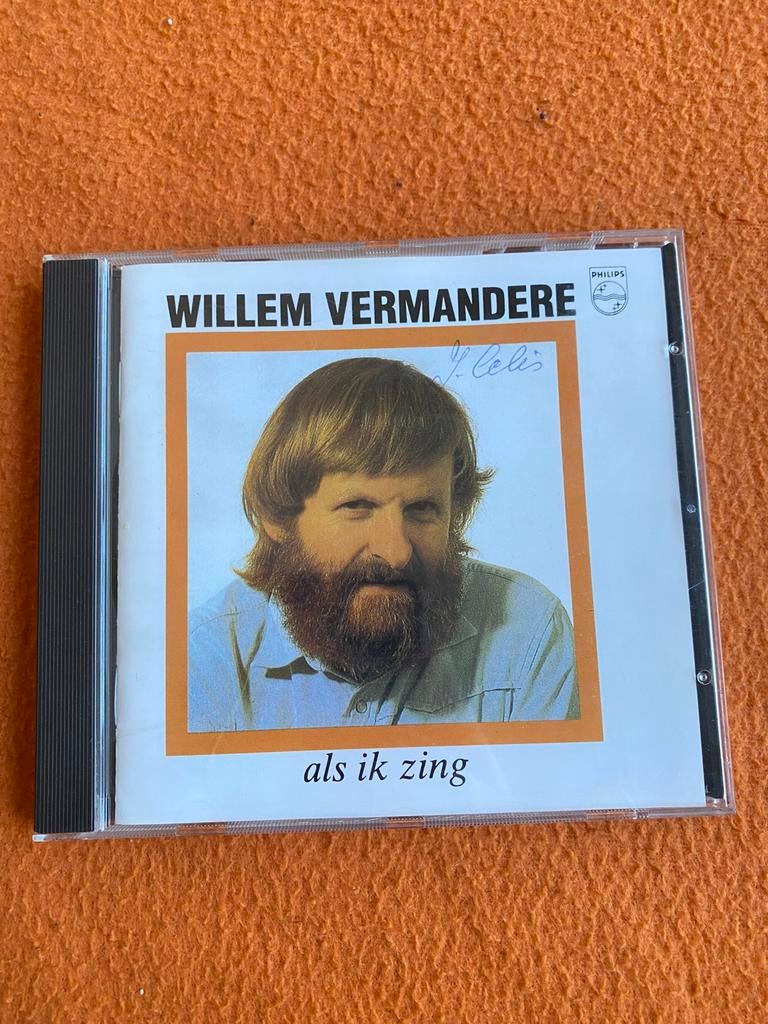 Willem Vermandere (BE), Cd's en Dvd's, Ophalen of Verzenden, Zo goed als nieuw, Levenslied of Smartlap