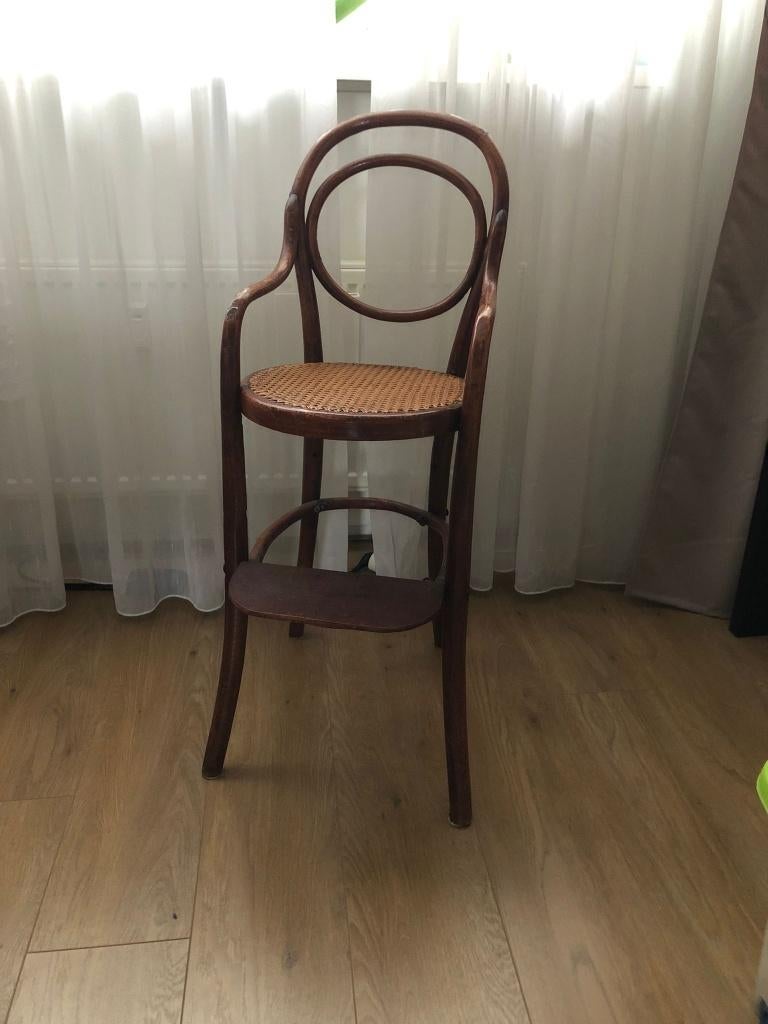 Antiek kinderstoel Thonet kinder stoel antieke, Antiek en Kunst, Ophalen