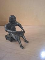 tin beeldje van de tinnengieter, Ophalen of Verzenden, Zo goed als nieuw, Mens