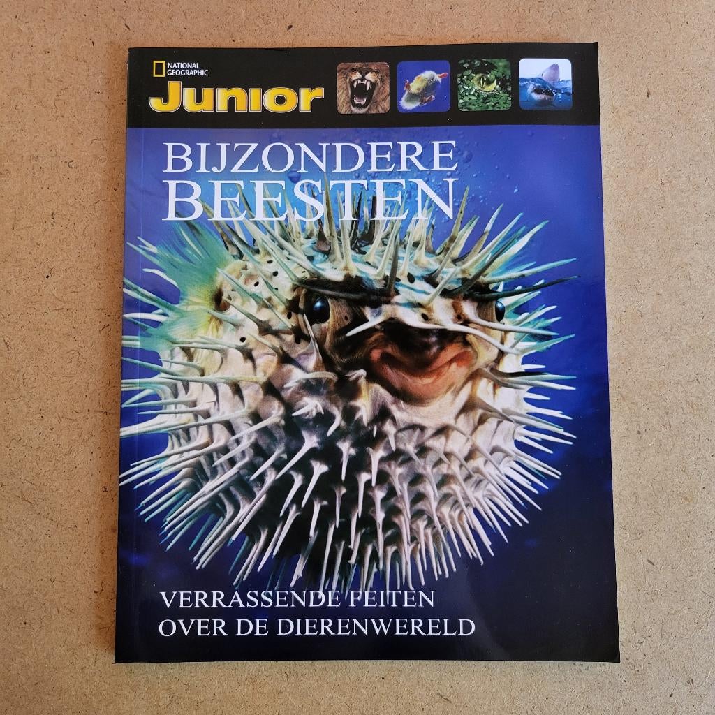 National Geographic Junior - Bijzondere dieren, Boeken, Tijdschriften en Kranten, Ophalen of Verzenden, Zo goed als nieuw, Wetenschap en Natuur