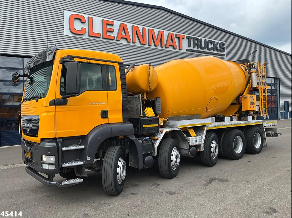MAN TGS 35.440 10x4 Schwing Stetter 9m³ betonmixer, Auto's, Vrachtwagens, Automaat, Euro 5, Achterwielaandrijving, Airconditioning