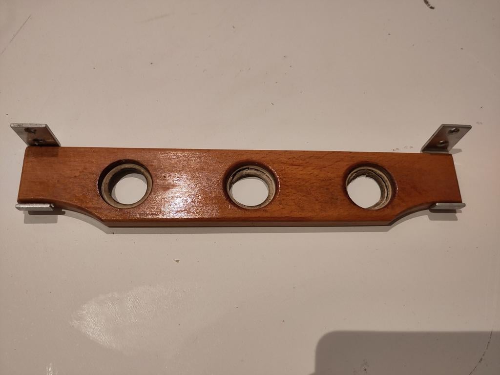 Vintage Bruynzeel Piet Zwart bezemhouder, Ophalen of Verzenden