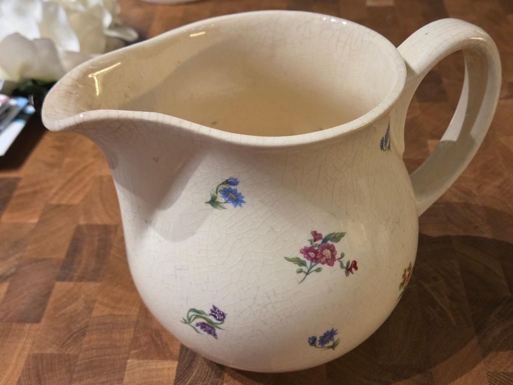 Oude keramiek waterkan, Ophalen of Verzenden