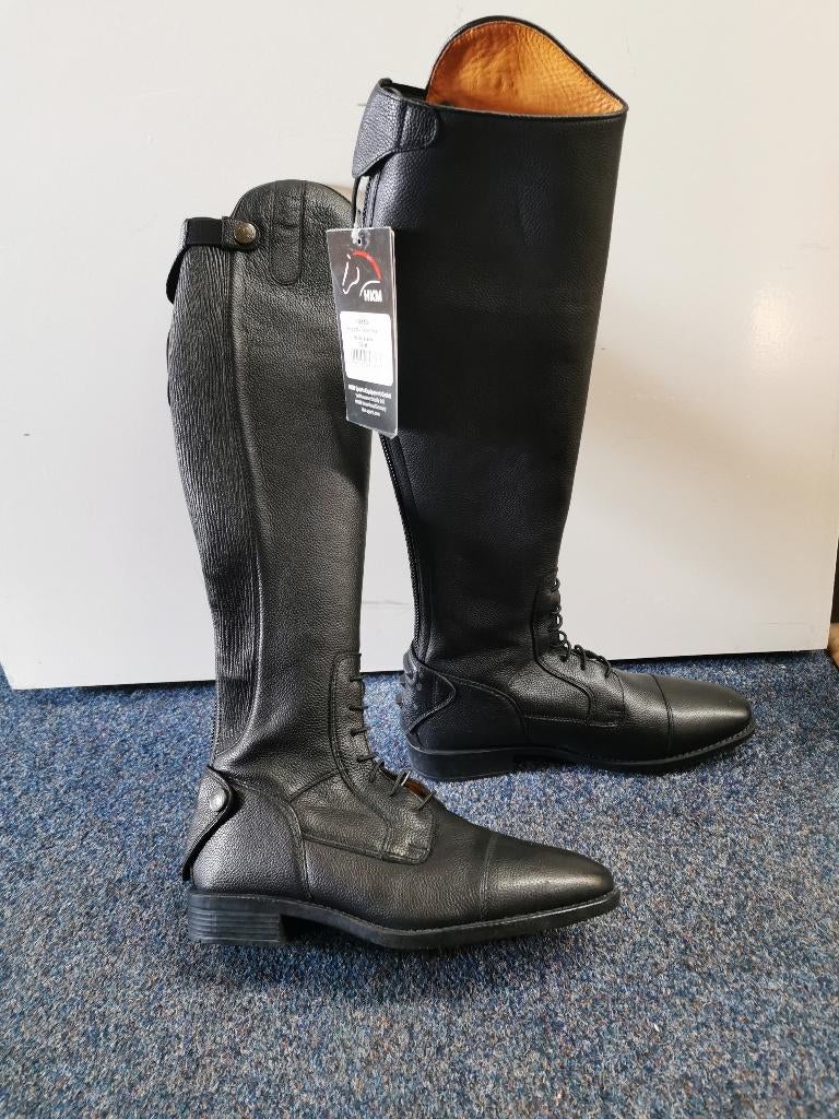 Hkm titanium style paardrijlaarzen maat 39 M zwart, Eu, Ophalen of Verzenden, Eu, Hkm