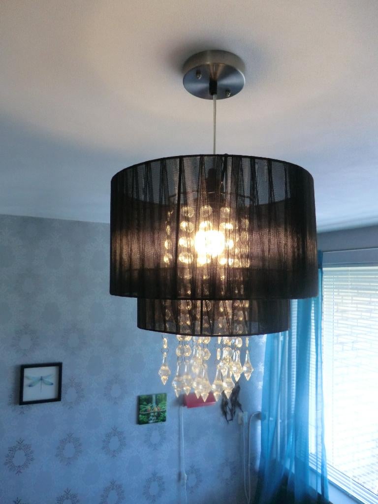 Prinsessen slaapkamerlamp, Ophalen, Zo goed als nieuw, Glas