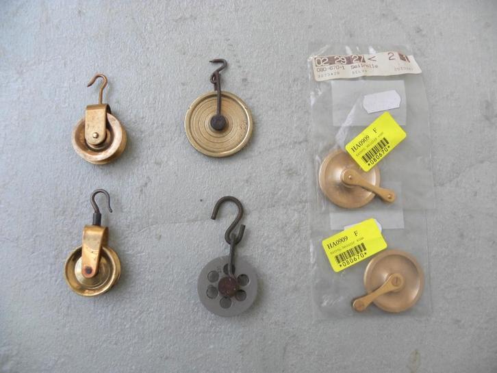 Katrollen divers, Antiek en Kunst, Antiek | Klokken, Ophalen of Verzenden