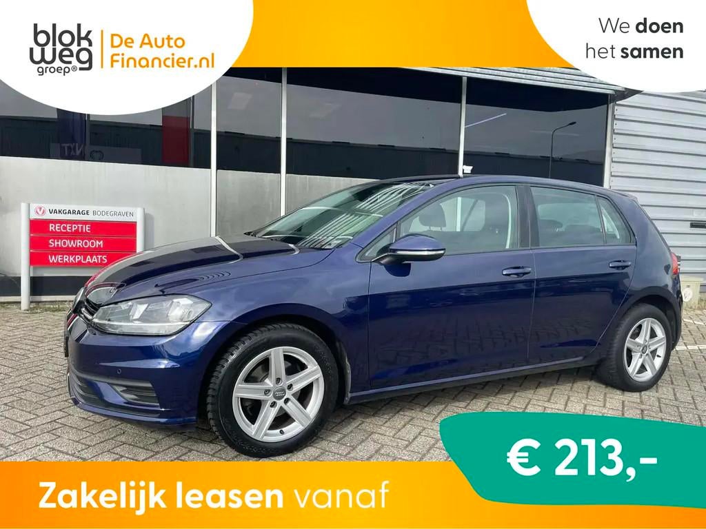 Volkswagen Golf 1.0 TSI Comfortline AUTOMAAT / € 15.450,00, Gebruikt, 1165 kg, Blauw, 116 pk