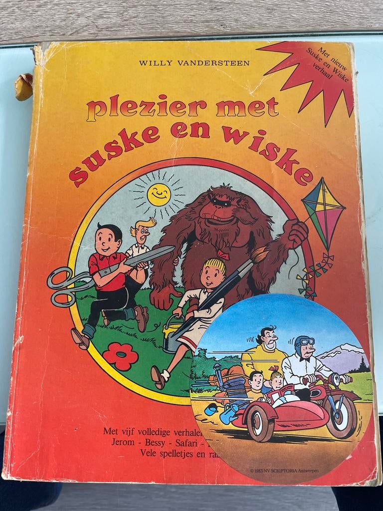 Plezier met Suske en Wiske - Willy Vandersteen, Eén stripboek, Ophalen of Verzenden, Gelezen