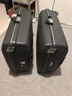 Delsey koffers maat 76 cm 2X, Wieltjes, Gebruikt, Hard kunststof, 45 tot 55 cm