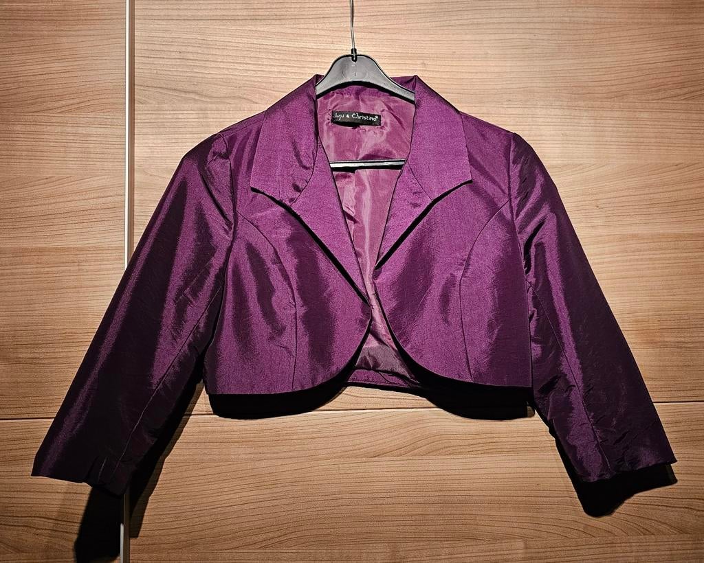 Paarse bolero van Juju & Christine, maat XS, z.g.a.n., Kleding | Dames, Paars, Ophalen of Verzenden, Zo goed als nieuw, Juju & Christine