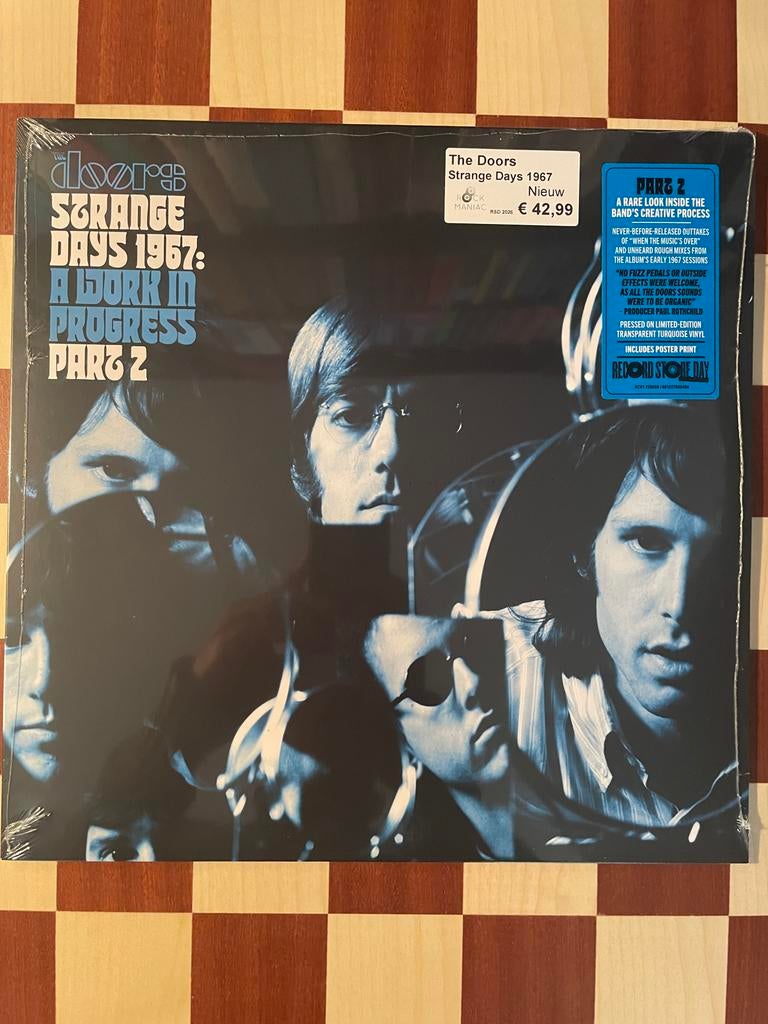 The Doors - Strange Days 1967: A Work In Progress Part 2, Cd's en Dvd's, Vinyl | Rock, Geseald, Ophalen of Verzenden, Rock-'n-Roll