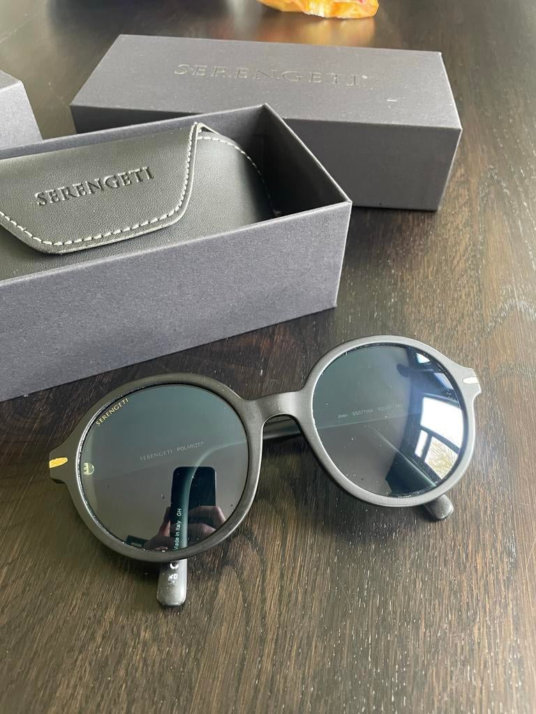 Serengeti zonnebril zwart, Overige merken, Gebruikt, Zonnebril, Zwart