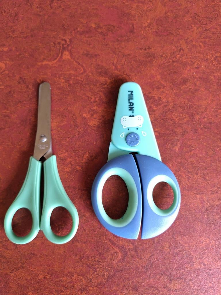 Kinderschaar en schaar linkshandig ️, Ophalen of Verzenden, Zo goed als nieuw