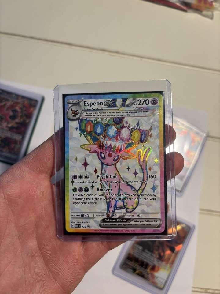 Espeon ex Tera Pokémon kaart (SV175) - Zo goed als nieuw, Ophalen of Verzenden, Zo goed als nieuw, Losse kaart, Foil