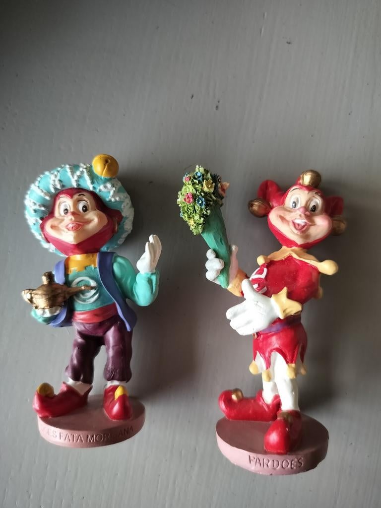 Efteling poppetjes steen Pardoes en Pardijn, Ophalen