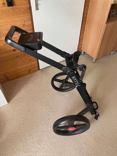 Golfkar, incl. golftas, Sport en Fitness, Golf, Ophalen, Gebruikt, Golfkar, Overige merken