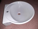 Keramag wastafel wit 55x54cm, Ophalen, Gebruikt, 50 tot 100 cm, Minder dan 100 cm