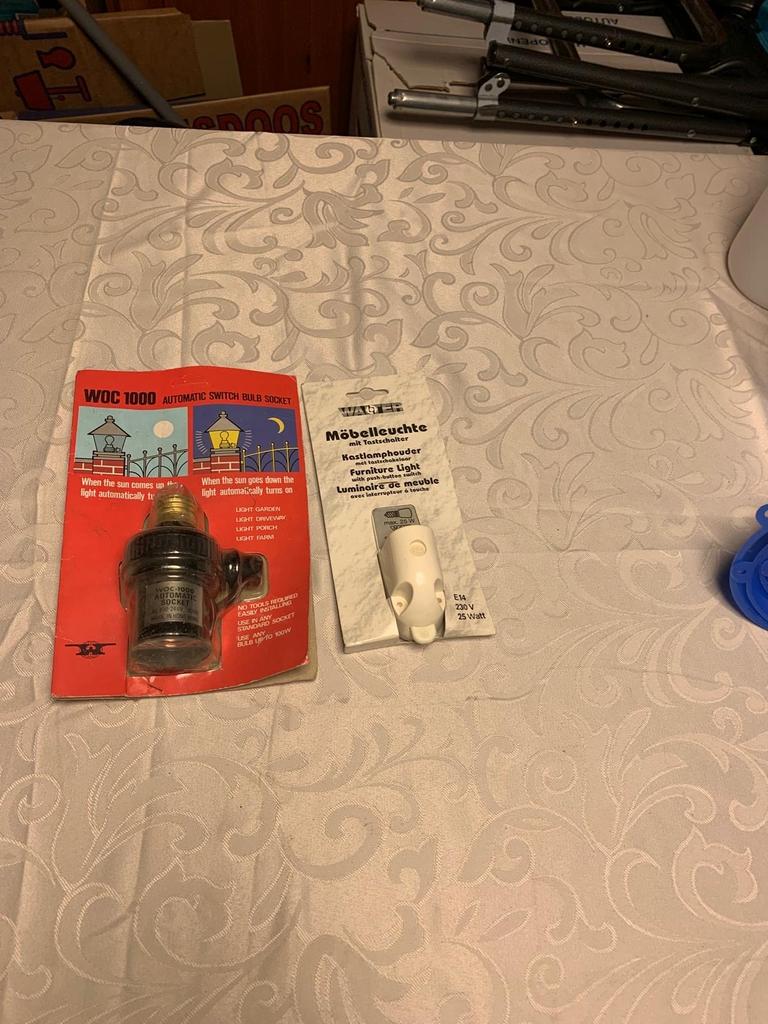 WOC 1000 Automatische Schakelaar Lampfitting, Ophalen of Verzenden, Nieuw