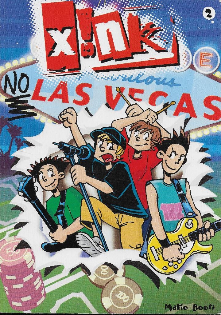 X!nk stripboek : No Las Vegas, Boeken, Eén stripboek, Ophalen of Verzenden, Gelezen