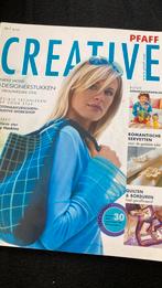 Pfaff  creatief  patronen, Ophalen of Verzenden, Gelezen, Borduren en Naaien